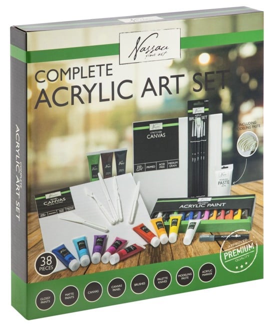 Nassau - Complete acrylic kit 38 pcs (AR0968/GE)