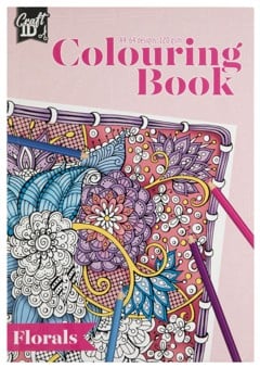 Craft ID - Colouring book - Flowers