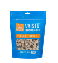 MUSH - Vaisto Blue Freeze-dried BEEF-TURKEY-SALMON  250gr