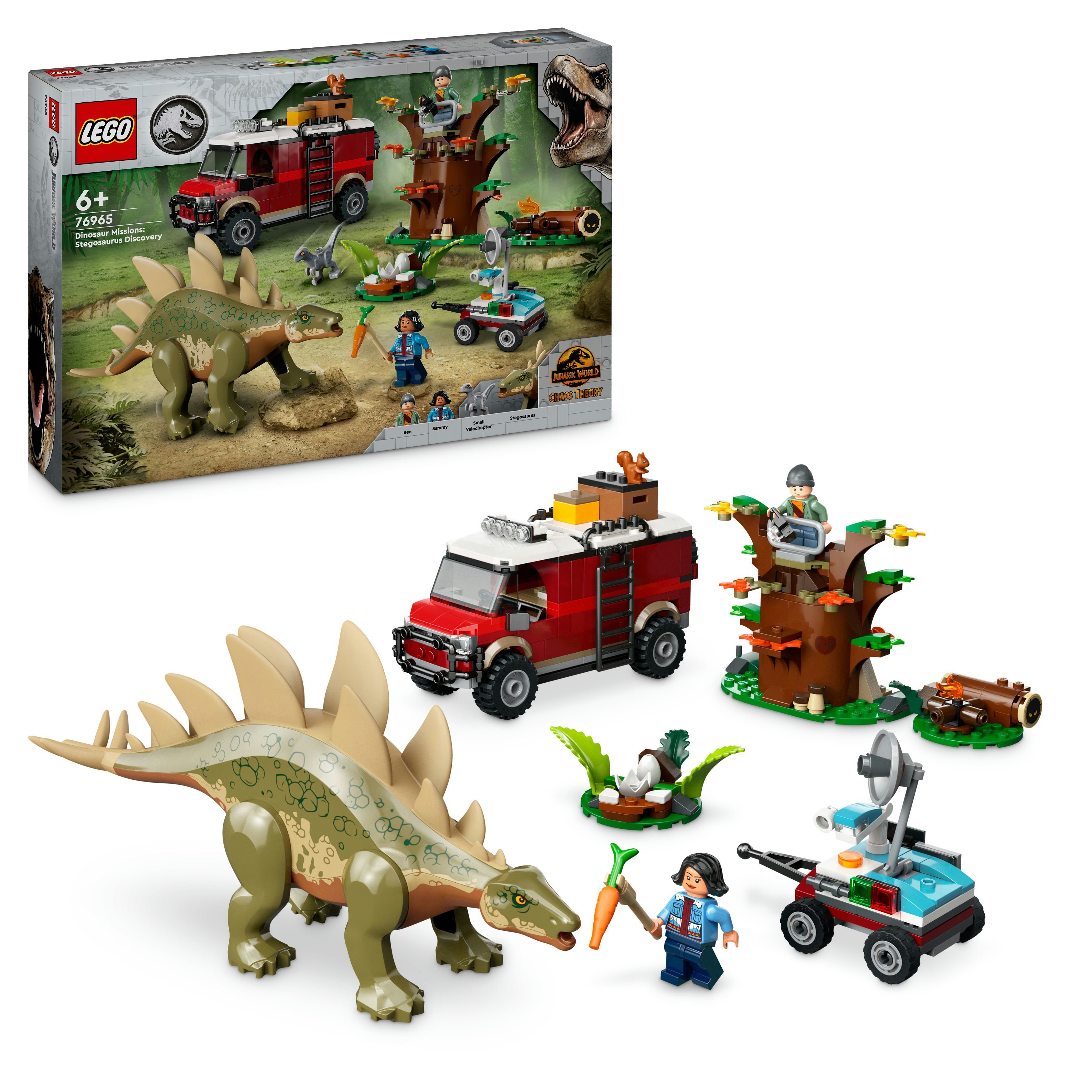 LEGO Jurassic World 76965 Dinosauroppdrag: Finn stegosaurusen