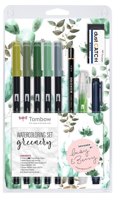 Tombow - Watercoloring ABT Dual Brush Set