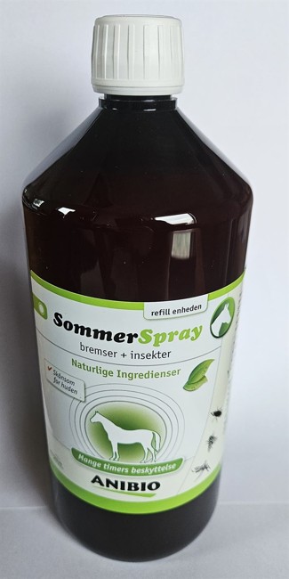 Anibio - Sommerspray for horses 1000ml refill bottle  - (95138)