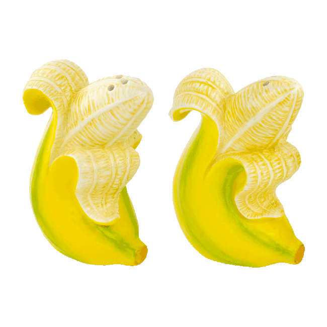 DONKEY - Banana Romance Salt & Pepper Set