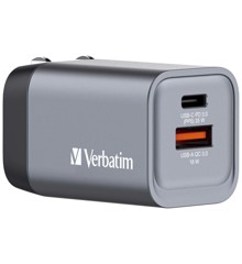 Verbatim - GNC-35 GaN Ladegerät 2 Port 35W USB-A/USB-C