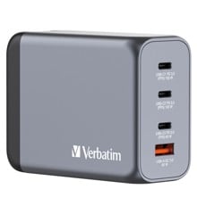 Verbatim - GNC-200 GaN Charger 4 Port 200W USB-A/USB-C