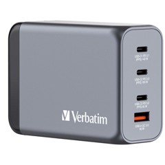 Verbatim - GNC-240 GaN Ladegerät 4 Port 240W USB-A/USB-C