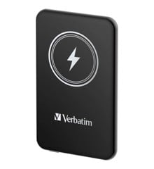Verbatim - Charge ´n´ Go Magnetic Wireless Power Bank 5000