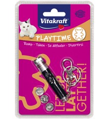 Vitakraft - BLAND 4 FOR 119 - LED lygte "Catch the light" kattelegetøj 8 cm