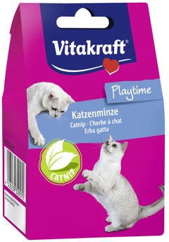 Vitakraft - BLAND 4 FOR 119 - Catnip refill i æske 20g