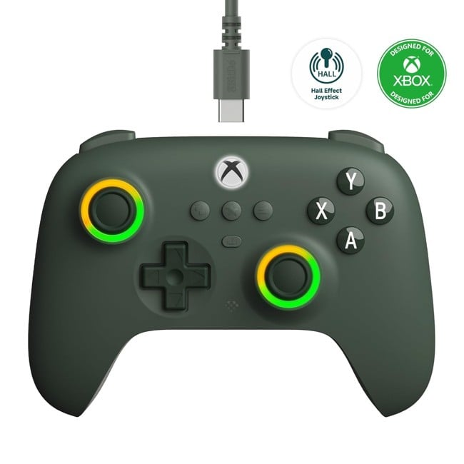 8BitDo Ultimate C Wired Xbox Gamepad Dark Green