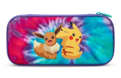 PowerA PowerA Slim Case for Nintendo Switch - OLED Model, Nintendo Switch, Nintendo Switch Lite - Tie-Dye Pikachu & Eevee