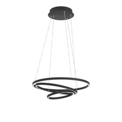 EGLO - Lobinero-Z pendant black Ø57 - TW - Zigbee, Bluetooth