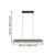 EGLO - Kokomo-Z Long Table Pendant Black L99 - RGB + TW - Zigbee, Bluetooth thumbnail-5