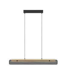 EGLO - Kokomo-Z Long Table Pendant Black L99 - RGB + TW - Zigbee, Bluetooth