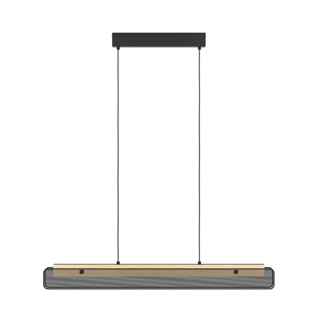 EGLO - Kokomo-Z Long Table Pendant Black L99 - RGB + TW - Zigbee, Bluetooth