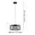 EGLO - Ginestrone-Z pendant black Ø45 - RGB + TW - Zigbee, Bluetooth thumbnail-3