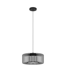 EGLO - Ginestrone-Z pendant black Ø45 - RGB + TW - Zigbee, Bluetooth