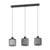 EGLO - Ginestrone-Z long table pendant black L90 - RGB + TW - Zigbee, Bluetooth thumbnail-1