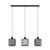 EGLO - Ginestrone-Z long table pendant black L90 - RGB + TW - Zigbee, Bluetooth thumbnail-3