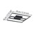 EGLO - Calagrano-Z ceiling lamp black 45x45 - RGB + TW - Zigbee, Bluetooth thumbnail-2