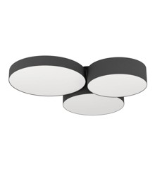 EGLO - Barbano-Z ceiling lamp black 60.5x56x5 - RGB + TW - Zigbee, Bluetooth