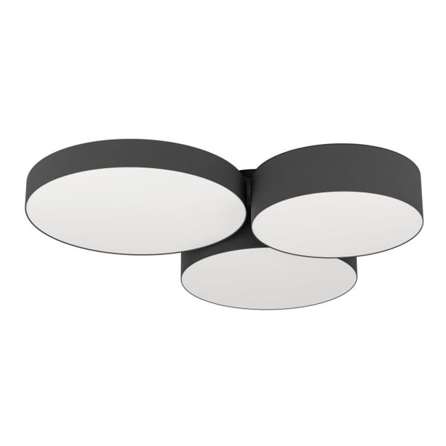 EGLO - Barbano-Z ceiling lamp black 60.5x56x5 - RGB + TW - Zigbee, Bluetooth