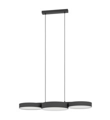 EGLO - Barbano-Z long table pendant black L84.5 - RGB + TW - Zigbee, Bluetooth