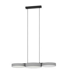 EGLO - Barbano-Z long table pendant gray L84.5 - RGB + TW - Zigbee, Bluetooth