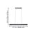 EGLO - Andreas-Z long table pendant black L117 - RGB + TW - Zigbee, Bluetooth thumbnail-8