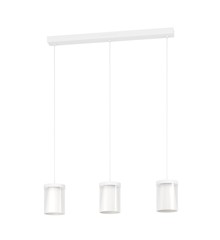 EGLO - Chiusello-Z Lange Tafel Hanglamp - Wit L83 - RGB + TW - Zigbee, Bluetooth