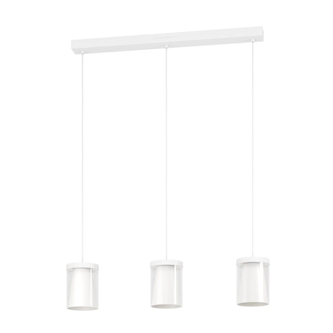 EGLO - Chiusello-Z Long Table Pendant Light - White L83 - RGB + TW - Zigbee, Bluetooth