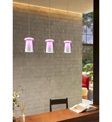 EGLO - Chiusello-Z Lange Tafel Hanglamp - Wit L83 - RGB + TW - Zigbee, Bluetooth