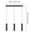 EGLO - Balamorta-Z Long Table Pendant - Black L78 - RGB + TW - Zigbee, Bluetooth thumbnail-5