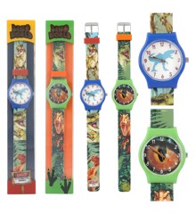 Dino World - armbandsur med silikonarmband