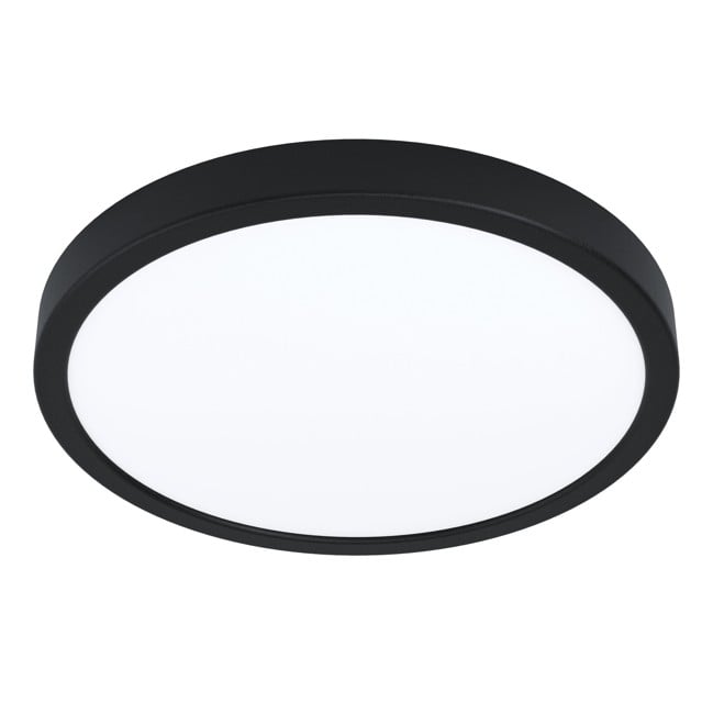 EGLO - Fueva-Z ceiling light black Ø28.5 - TW - Zigbee, Bluetooth