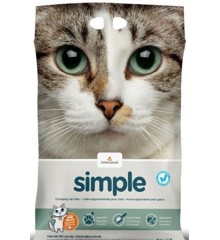 Intersand - simple catlitter 14kg fragance free