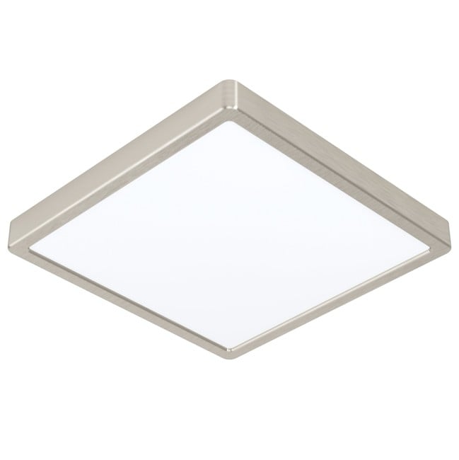 EGLO - Fueva-Z ceiling light brushed steel 28.5x28.5 - TW - Zigbee, Bluetooth