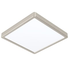 EGLO - Fueva-Z ceiling light brushed steel 28.5x28.5 - TW - Zigbee, Bluetooth