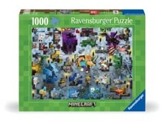 Ravensburger - Puslespil Minecraft Mobs 1000 brikker