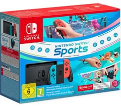 Nintendo Switch Console - Neon Blue/Red + Nintendo Switch Sports