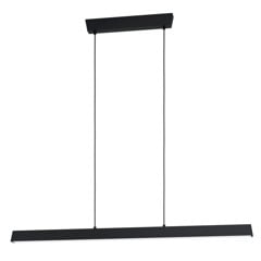 EGLO - Simolaris-Z long pendant lamp black L122 - RGB + TW - Zigbee, Bluetooth