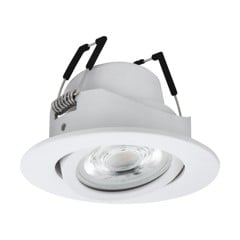 EGLO - Saliceto-Z recessed light white Ø8.8 - RGB + TW - Zigbee, Bluetooth