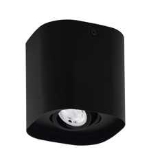 EGLO - Caminales-Z ceiling lamp black 12.5x12.5 - RGB + TW - Zigbee, Bluetooth