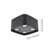 EGLO - Caminales-Z loftlampe sort 24x24 - RGB + TW - Zigbee, Bluetooth thumbnail-2