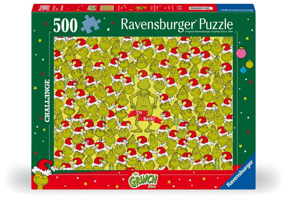 Ravensburger - Puzzle Grinch 500p (12001224)