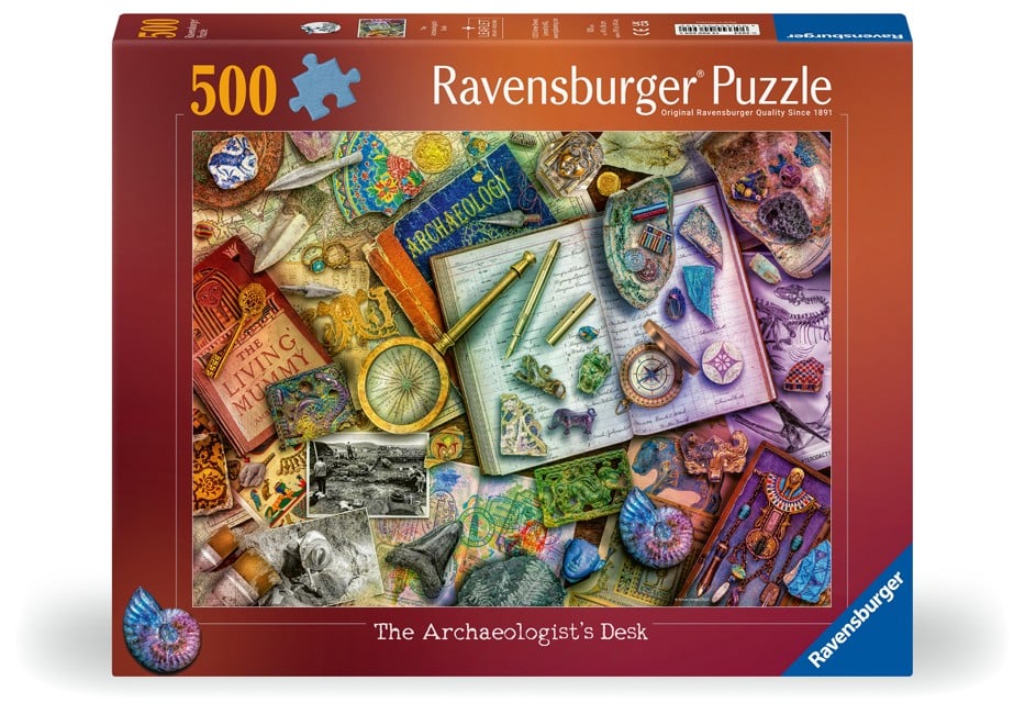 Ravensburger - Puzzle Archaeology 500p (12000699)