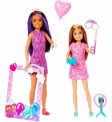 Barbie - Celebration Fun Birthday Skipper and Stacie Doll (HKB12)