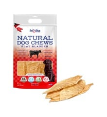 Frigera - BLAND 3 FOR 108 - Natural Dog Chews Okseblære flad 5stk