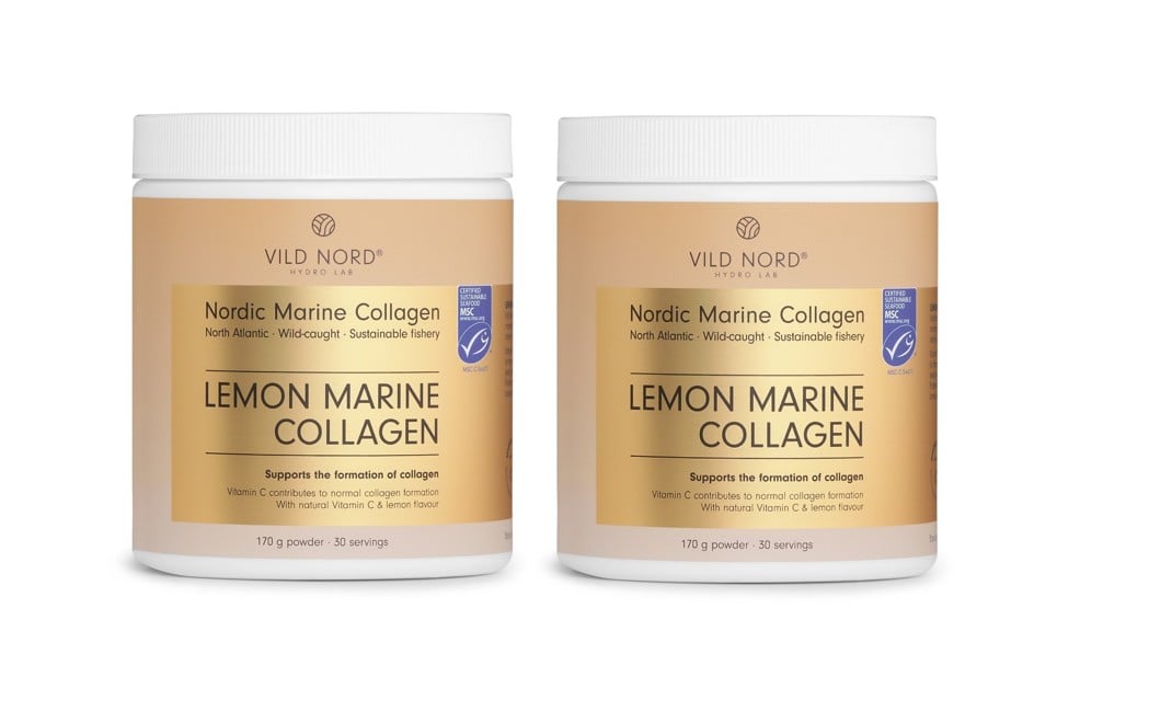 Vild Nord - 2 x Lemon Marine Collagen 170 gram