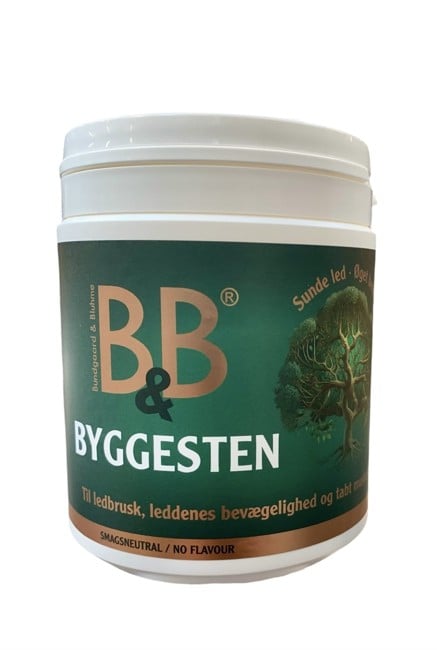 B&B - Byggesten - aktive Collagen peptider- til stive led og forbyggelse  - 250 g